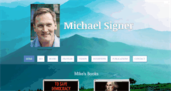 Desktop Screenshot of michaelsigner.com
